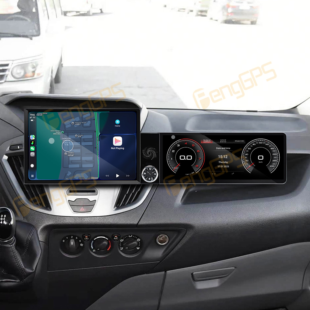 Android Auto Head Unit 12.3 Inch - Autoradio écran 13,1 pouces pour Ford