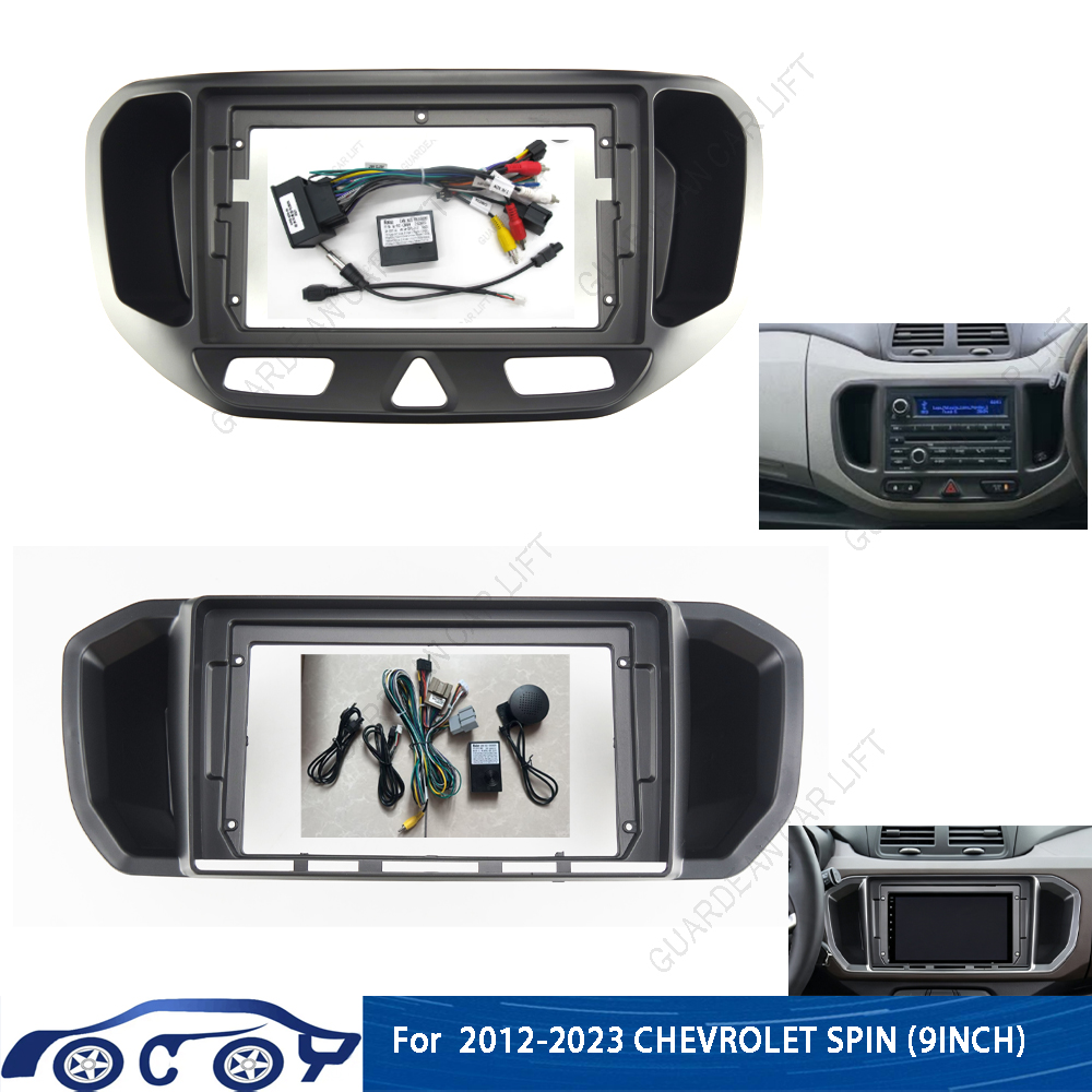 Car Stereo Canbus Decoder - Fascias d'autoradio 9 pouces pour Chevrolet