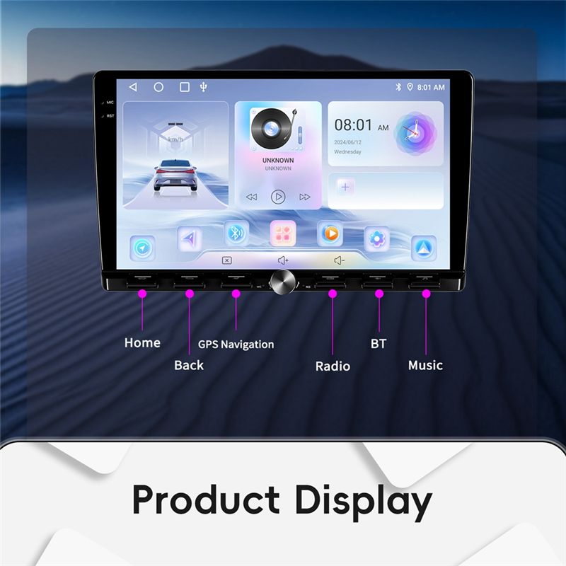 Autoradio Android 15 avec Wifi - Car Multimedia Player Carplay Android Auto avis et prix